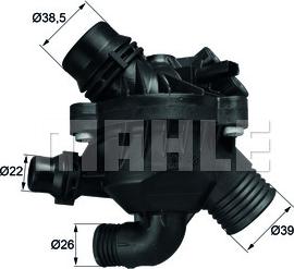 MAHLE TM 30 97 AP - Termostato, Refrigerante www.autoricambi360.it