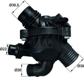 MAHLE TM 30 97 - Termostato, Refrigerante www.autoricambi360.it