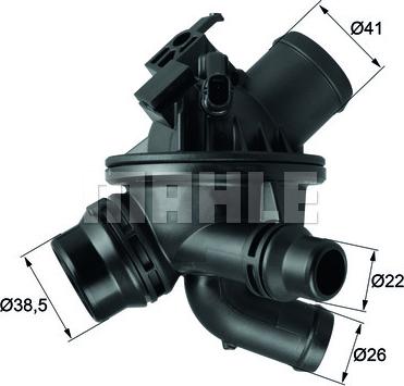 MAHLE TM 21 97 AP - Termostato, Refrigerante www.autoricambi360.it