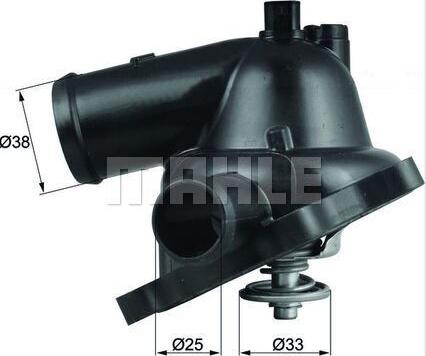 MAHLE TM 74 95 - Termostato, Refrigerante www.autoricambi360.it