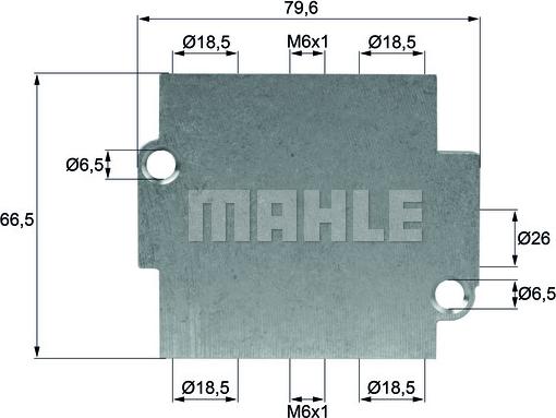 MAHLE TO 15 80 - Termostato, Raffreddamento olio www.autoricambi360.it
