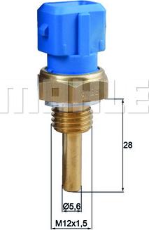 MAHLE TSE 12 - Sensore, Temperatura refrigerante www.autoricambi360.it