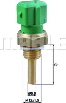 MAHLE TSE 21 - Sensore, Temperatura refrigerante www.autoricambi360.it