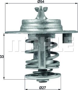 MAHLE TX 95 83D - Termostato, Refrigerante www.autoricambi360.it