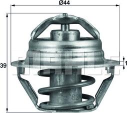 MAHLE TX 90 82 D - Termostato, Refrigerante www.autoricambi360.it