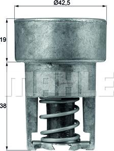 MAHLE TX 98 82 - Termostato, Refrigerante www.autoricambi360.it