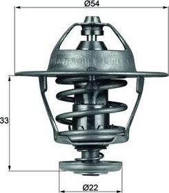 MAHLE TX 53 85D - Termostato, Refrigerante www.autoricambi360.it