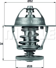 MAHLE TX 68 88D - Termostato, Refrigerante www.autoricambi360.it
