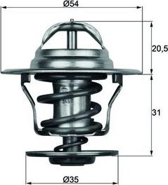 MAHLE TX 15 84D - Termostato, Refrigerante www.autoricambi360.it