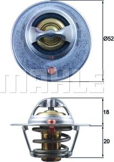 MAHLE TX 185 82D - Termostato, Refrigerante www.autoricambi360.it