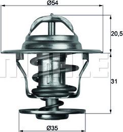 MAHLE TX 13 75D - Termostato, Refrigerante www.autoricambi360.it