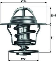 MAHLE TX 13 71D - Termostato, Refrigerante www.autoricambi360.it