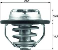 MAHLE TX 122 82 - Termostato, Refrigerante www.autoricambi360.it