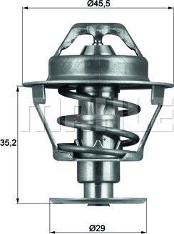 MAHLE TX 81 89D - Termostato, Refrigerante www.autoricambi360.it