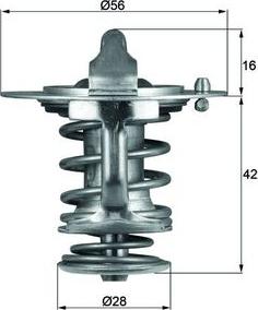 MAHLE TX 83 76D - Termostato, Refrigerante www.autoricambi360.it