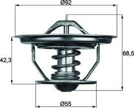 MAHLE TX 35 75 - Termostato, Refrigerante www.autoricambi360.it