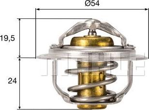 MAHLE TX 212 82D - Termostato, Refrigerante www.autoricambi360.it