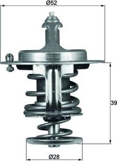 MAHLE TX 71 82D - Termostato, Refrigerante www.autoricambi360.it