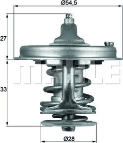MAHLE TX 78 83 - Termostato, Refrigerante www.autoricambi360.it