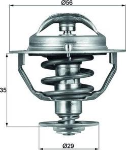 MAHLE TX 73 82D - Termostato, Refrigerante www.autoricambi360.it