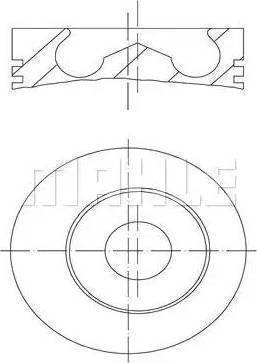 MAHLE 015 91 10 - Pistone www.autoricambi360.it