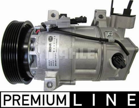 MAHLE ACP 924 000P - Compressore, Climatizzatore www.autoricambi360.it