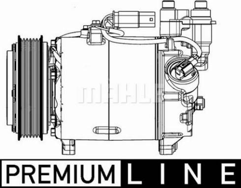 MAHLE ACP 598 000P - Compressore, Climatizzatore www.autoricambi360.it