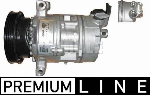 MAHLE ACP 877 000P - Compressore, Climatizzatore www.autoricambi360.it