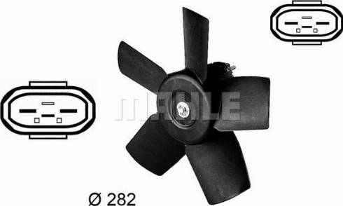MAHLE CFF 18 000S - Ventola, Raffreddamento motore www.autoricambi360.it