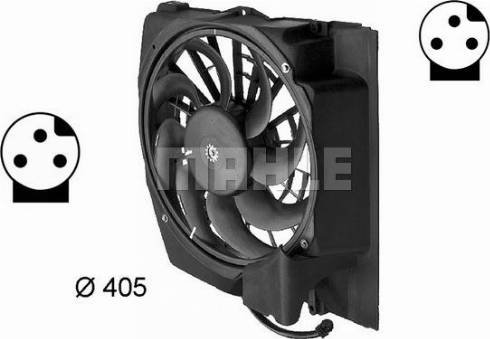 MAHLE CFF 24 000S - Ventola, Raffreddamento motore www.autoricambi360.it