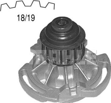 MAHLE CP 248 000S - Pompa acqua www.autoricambi360.it