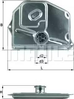 MAHLE HX 47 - Filtro idraulico, Cambio automatico www.autoricambi360.it