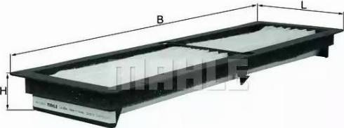 MAHLE LA 934 - Filtro, Aria abitacolo www.autoricambi360.it