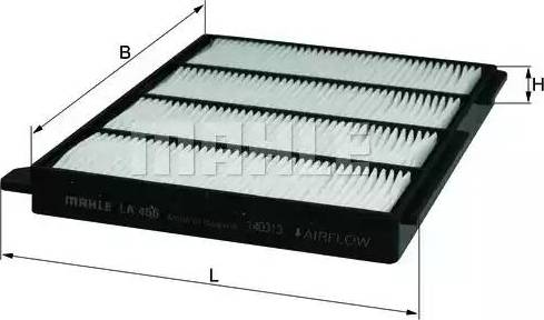 MAHLE LA 456 - Filtro, Aria abitacolo www.autoricambi360.it