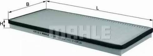 MAHLE LA 680 - Filtro, Aria abitacolo www.autoricambi360.it