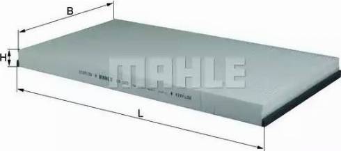 MAHLE LA 683 - Filtro, Aria abitacolo www.autoricambi360.it