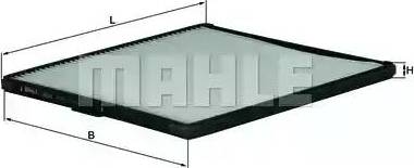 MAHLE LA 624 - Filtro, Aria abitacolo www.autoricambi360.it