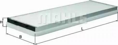 MAHLE LA 12 - Filtro, Aria abitacolo www.autoricambi360.it