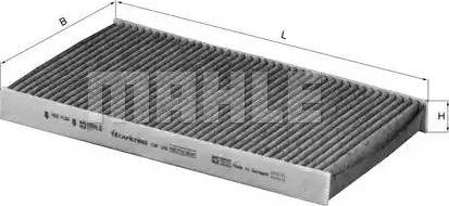 MAHLE LAK 145 - Filtro, Aria abitacolo www.autoricambi360.it