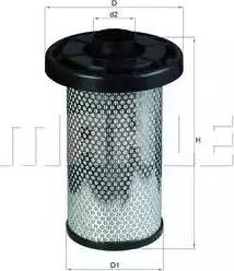 MAHLE LX 576 - Filtro aria www.autoricambi360.it