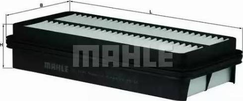 MAHLE LX 1691 - Filtro aria www.autoricambi360.it