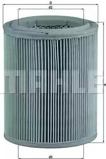 MAHLE LX 297 - Filtro aria www.autoricambi360.it