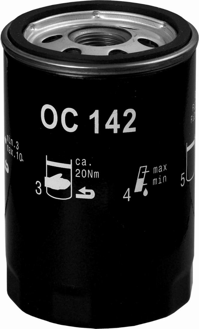 MAHLE OC 142 - Filtro olio www.autoricambi360.it