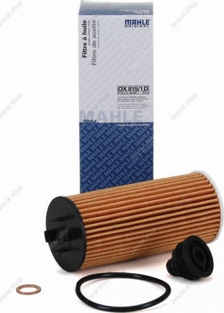 MAHLE OX 815D - Filtro olio www.autoricambi360.it
