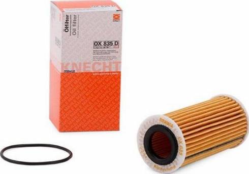 MAHLE OX 835D - Filtro olio www.autoricambi360.it