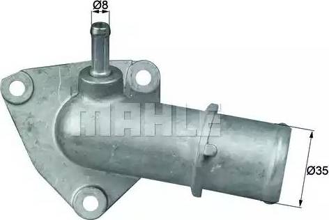 MAHLE TI 104 83D - Termostato, Refrigerante www.autoricambi360.it