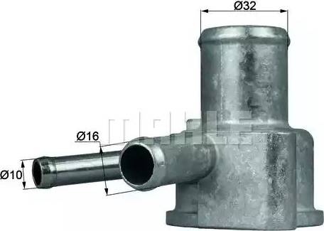 MAHLE TI 103 87D - Termostato, Refrigerante www.autoricambi360.it