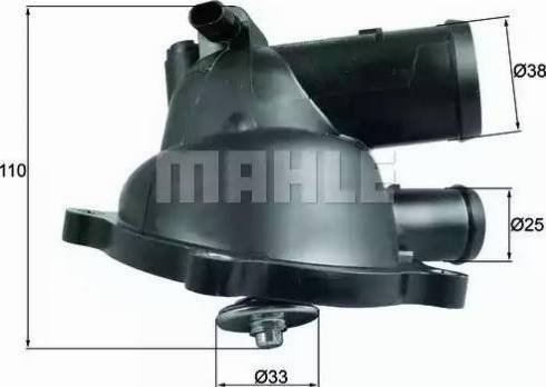 MAHLE TM 44 95 - Termostato, Refrigerante www.autoricambi360.it
