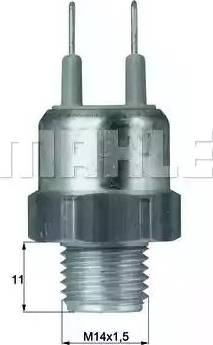 MAHLE TSW 22D - Termocontatto, Ventola radiatore www.autoricambi360.it