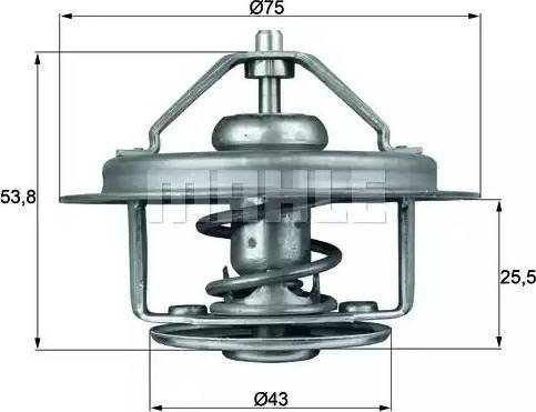 MAHLE TX 16 79 - Termostato, Refrigerante www.autoricambi360.it